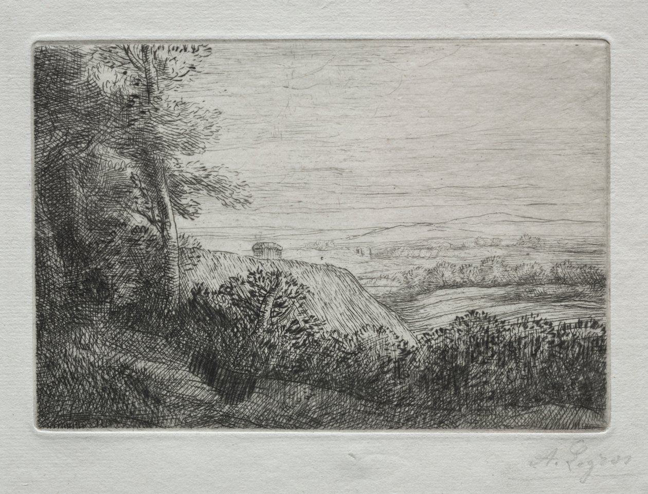 Poslední sluneční paprsky od Alphonse Legros