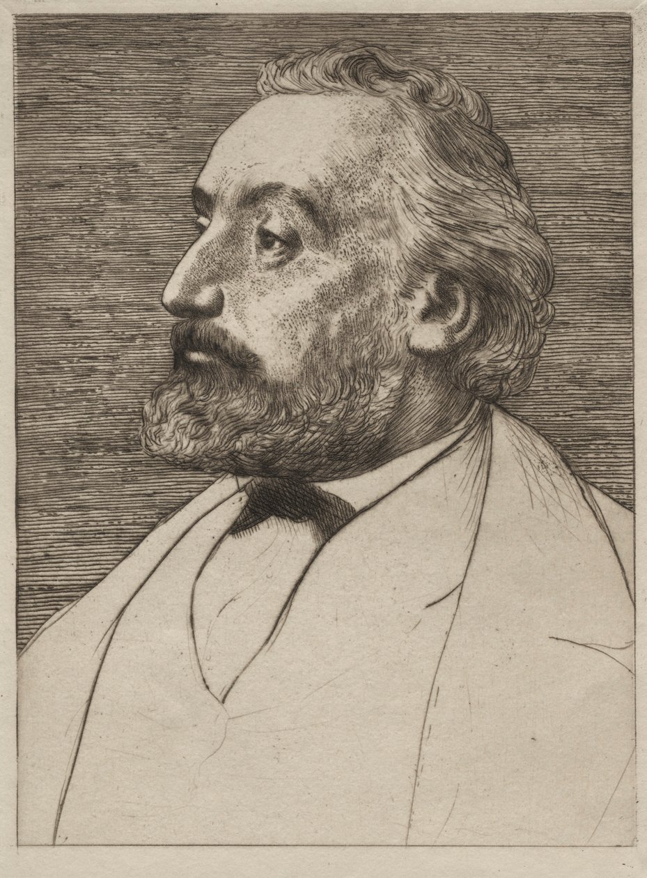 Leon Gambetta. od Alphonse Legros