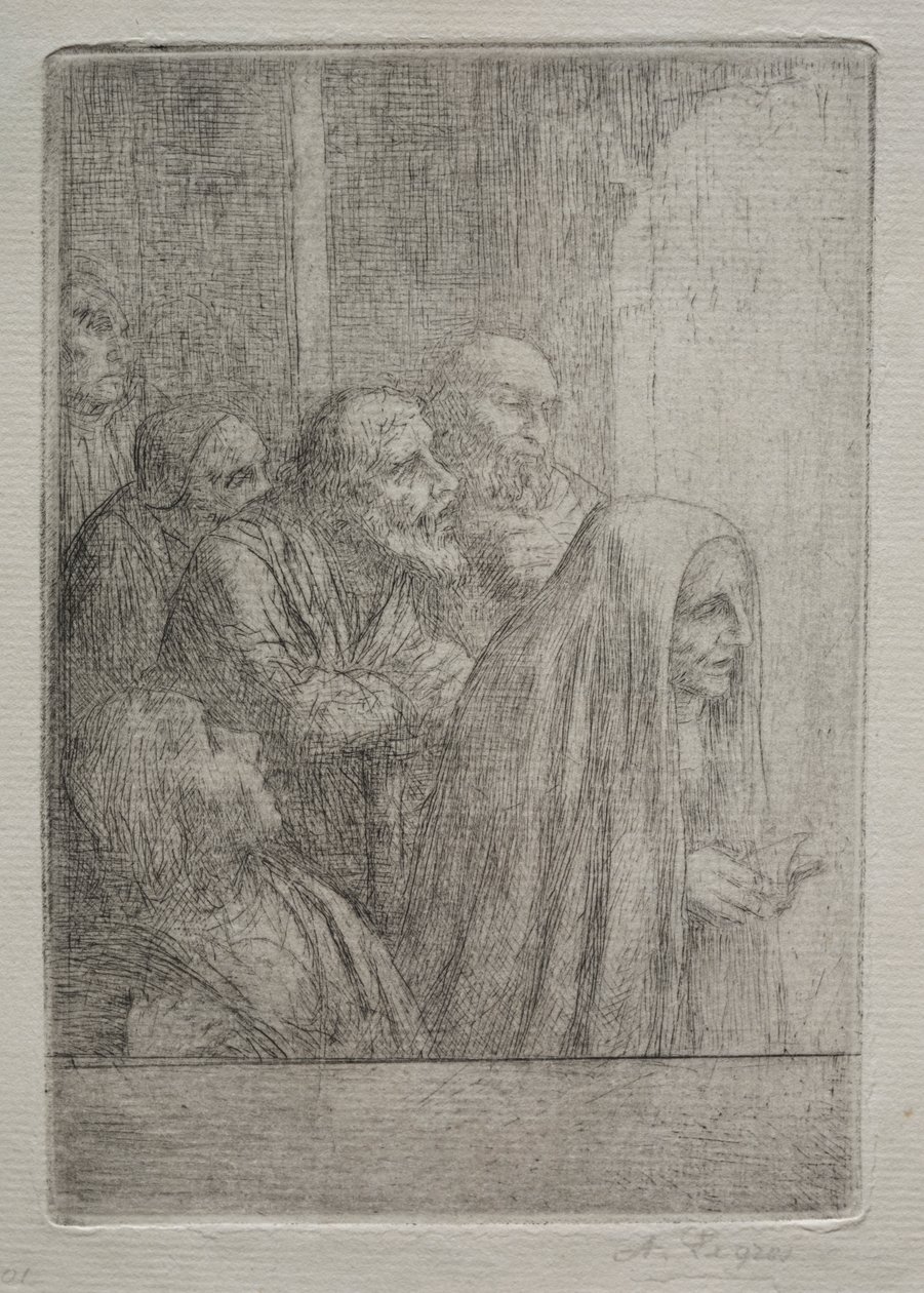 Půlnoční mše od Alphonse Legros
