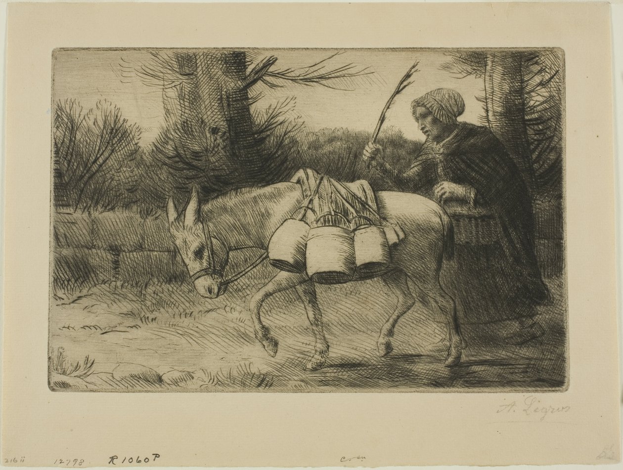 Dojička od Alphonse Legros