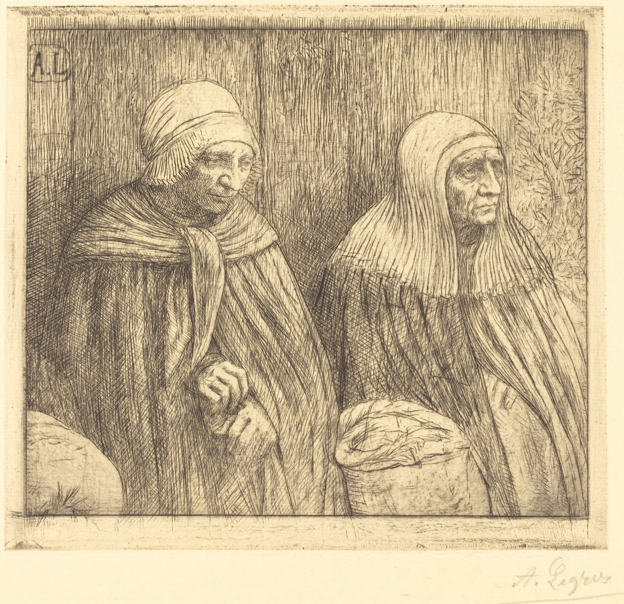 Rolníci (rolníci) od Alphonse Legros