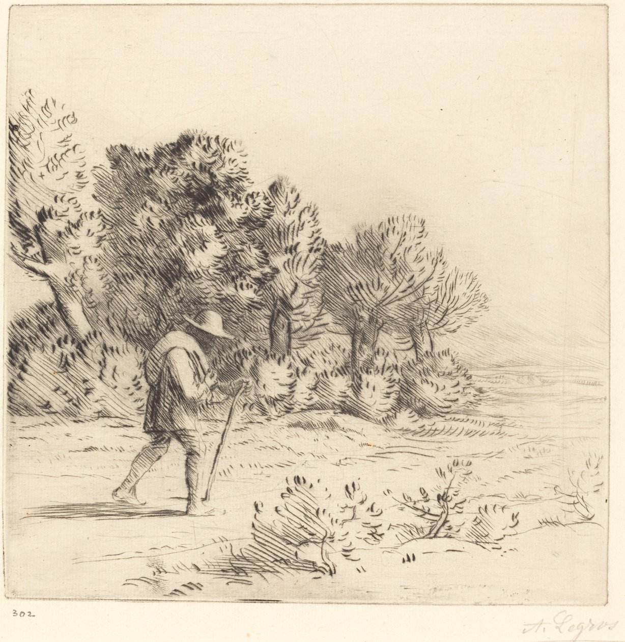 Podomní obchodník (podomní obchodník) od Alphonse Legros