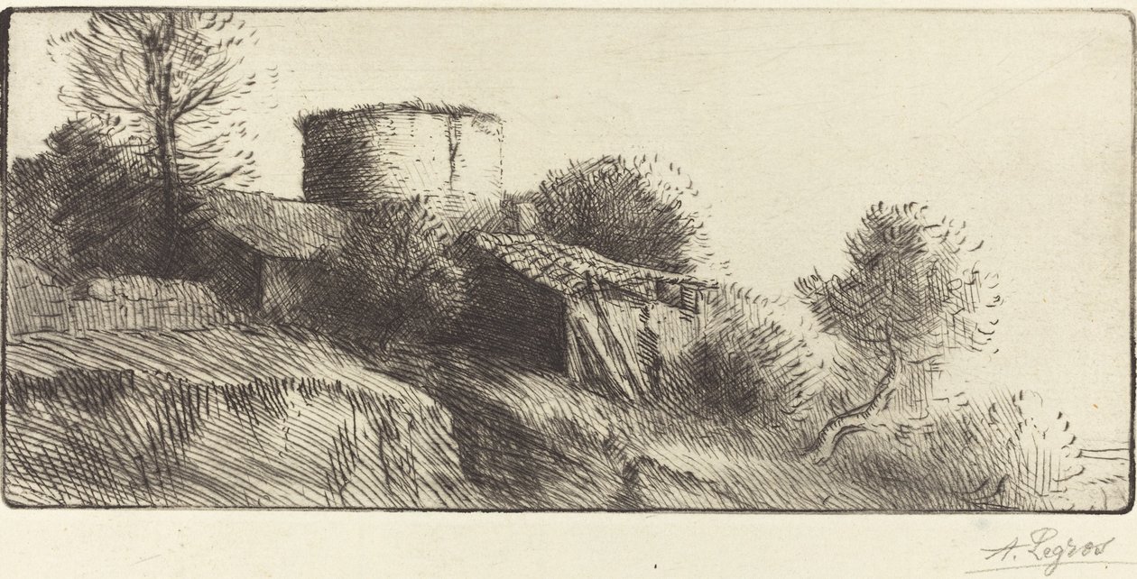 Holubí věž od Alphonse Legros