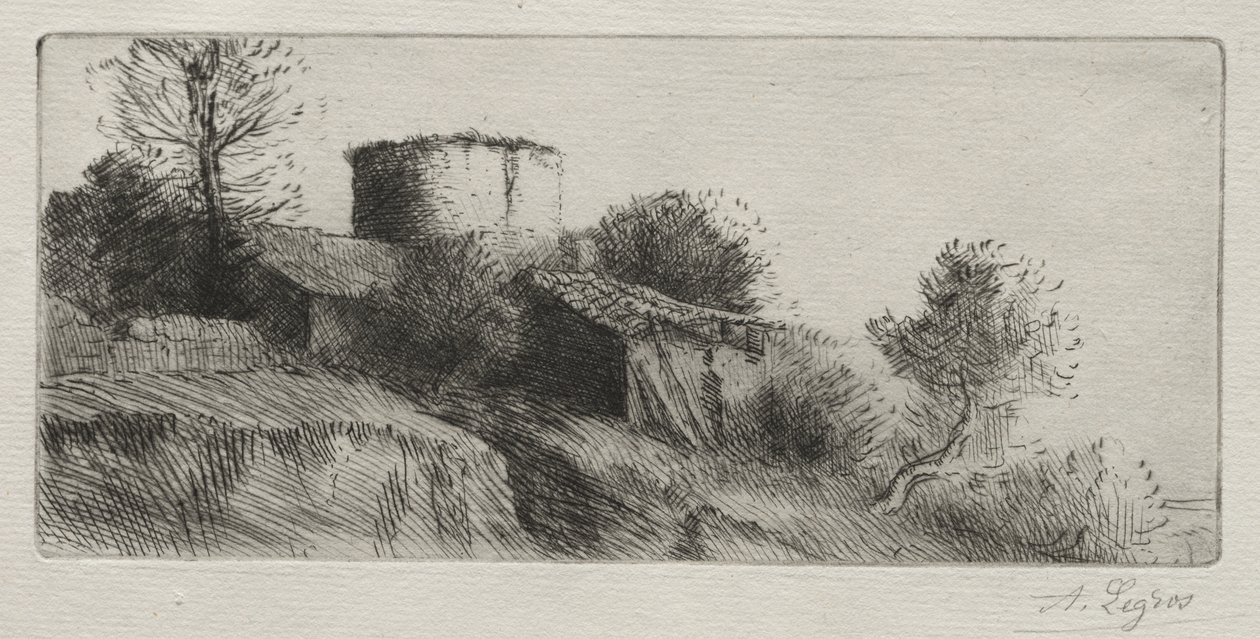 Holubí věž od Alphonse Legros