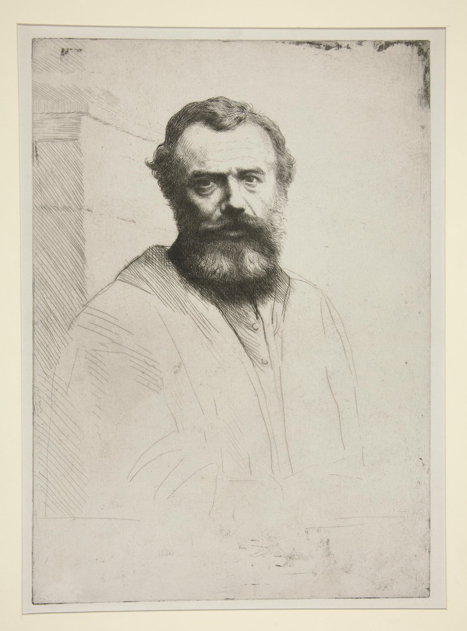Autoportrét od Alphonse Legros