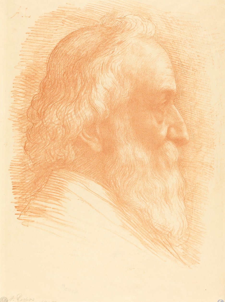 Autoportrét, 10. deska od Alphonse Legros