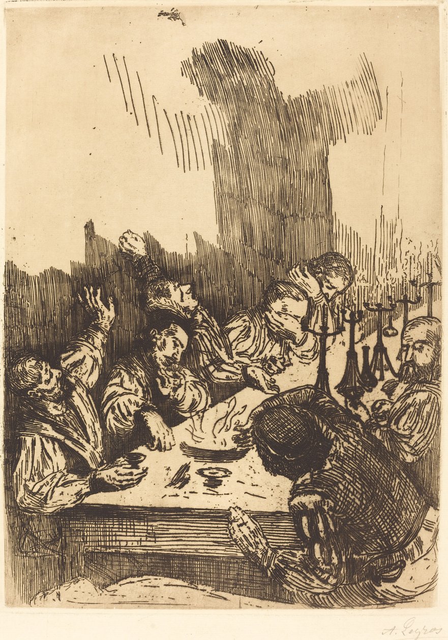 stín (ombre) od Alphonse Legros