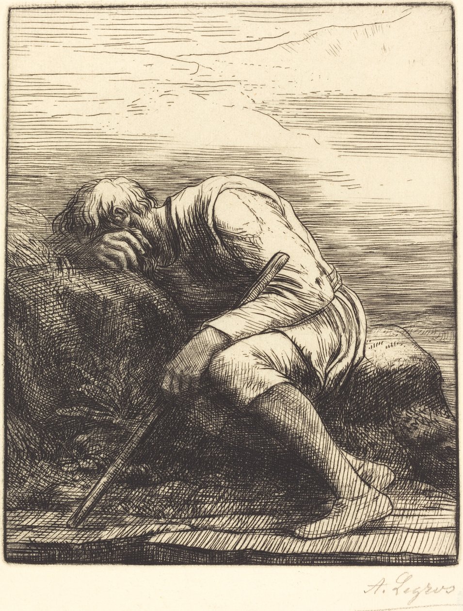 Sindibád námořník (Sindibád le marin) od Alphonse Legros