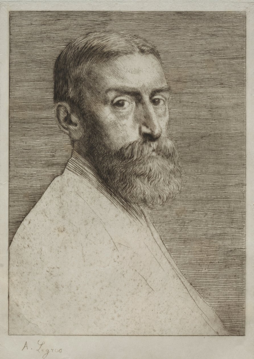 Sir E. J. Poynter. od Alphonse Legros