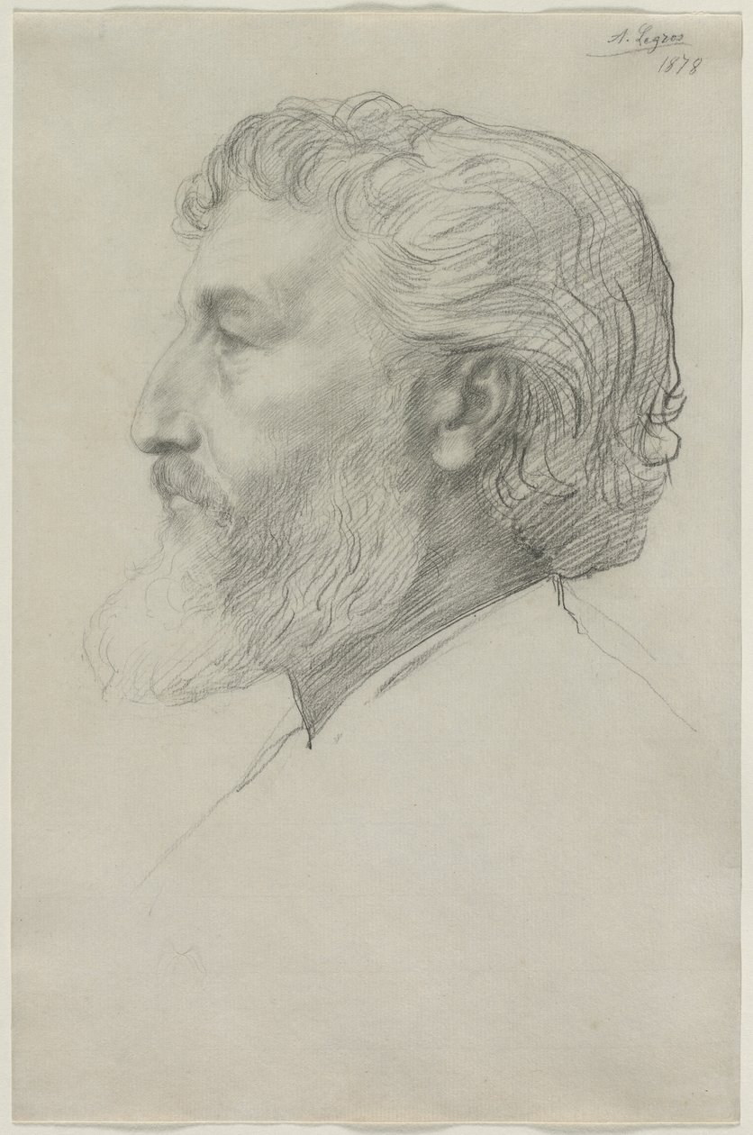 Sir Frederick Leighton, 1878. od Alphonse Legros
