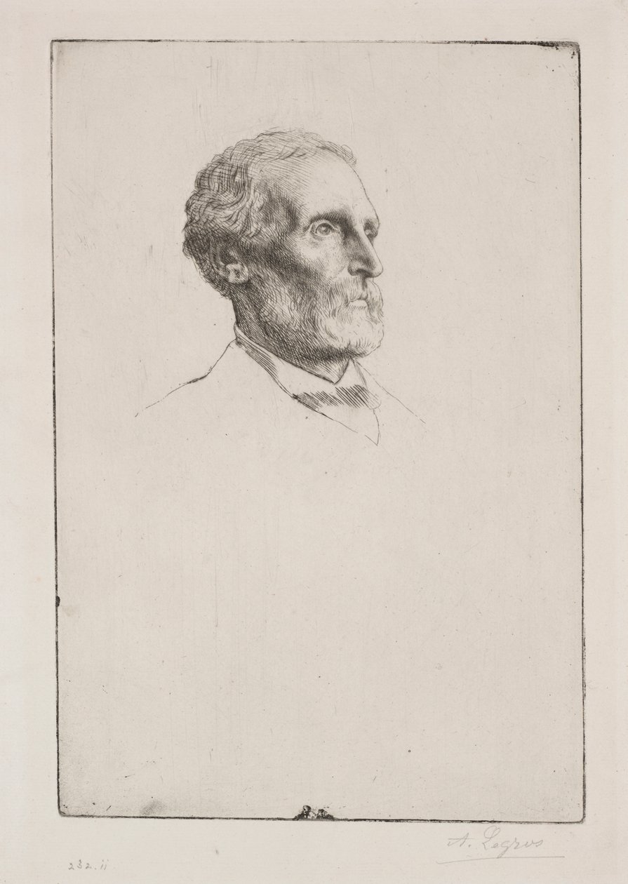 Sir Frederick W. Burton od Alphonse Legros