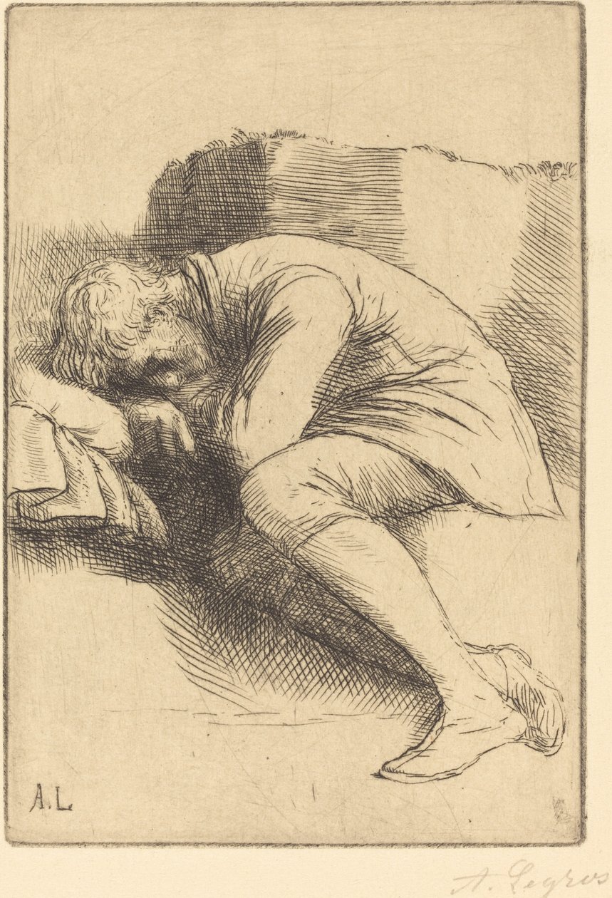 Spáč od Alphonse Legros