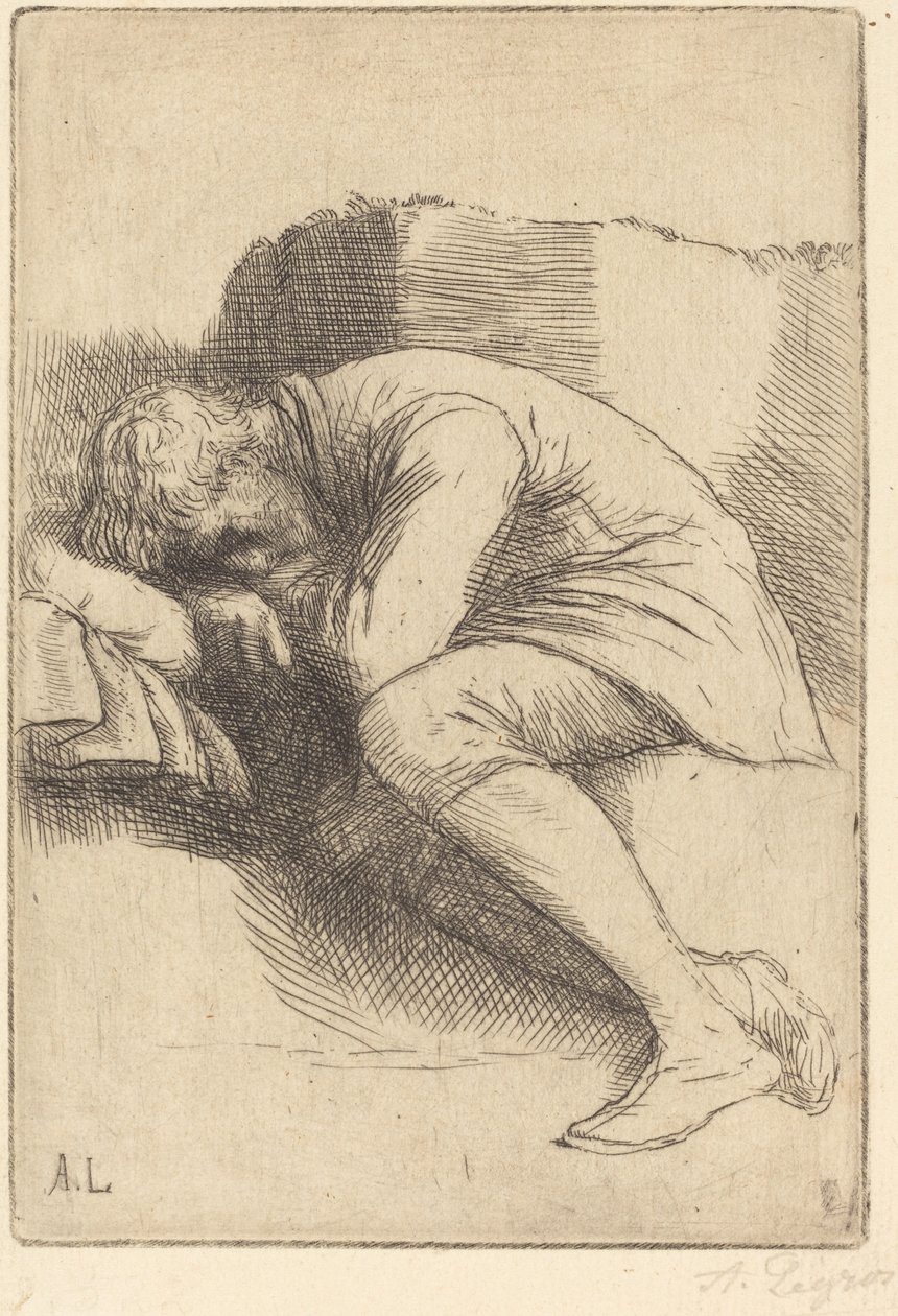 Spáč od Alphonse Legros