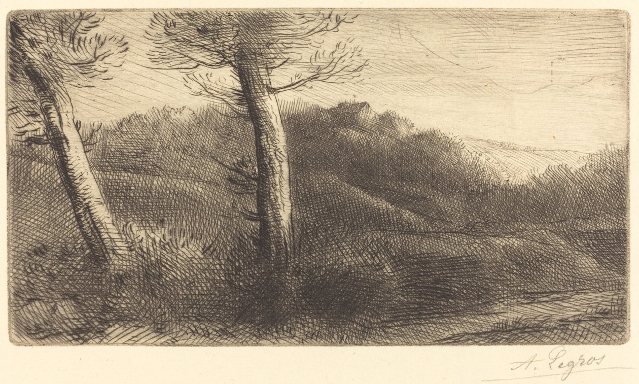 Západ slunce Západ slunce. od Alphonse Legros