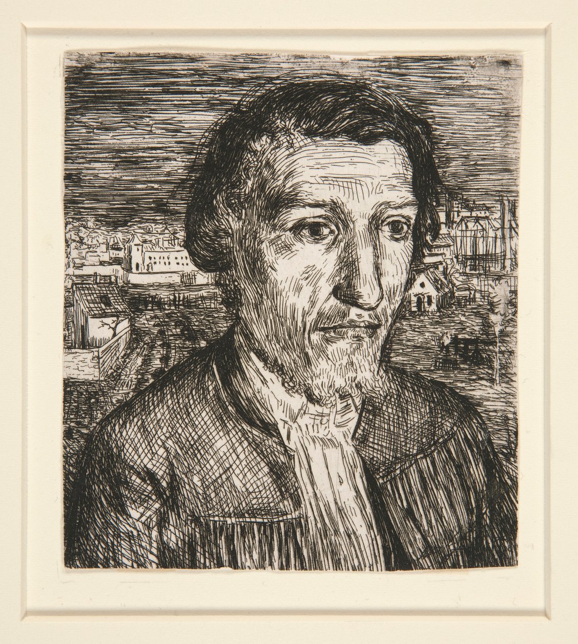 Tesařská hlava (Carpenter od Alphonse Legros