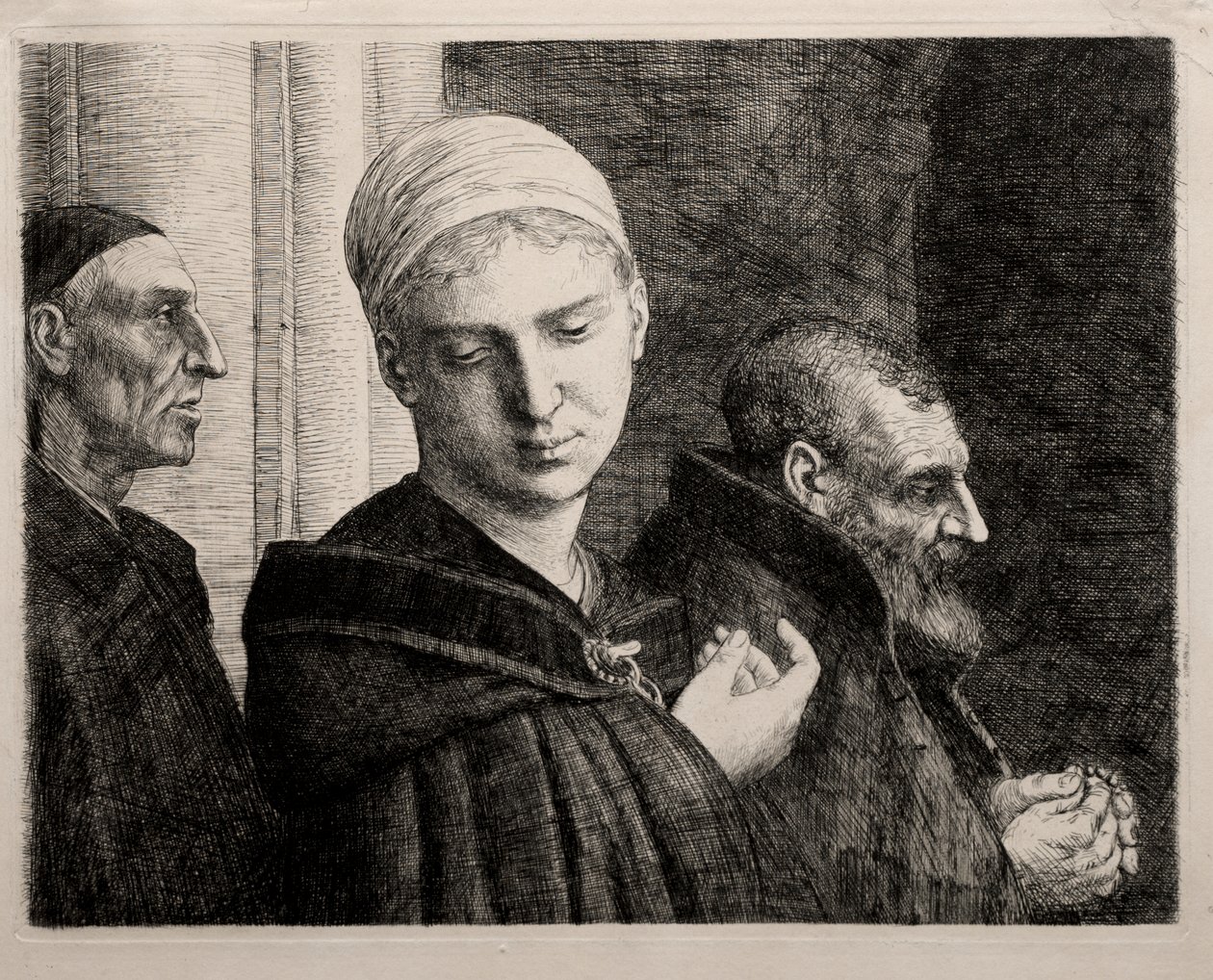 Křest od Alphonse Legros
