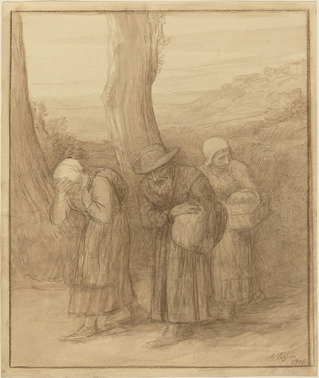Odjezd, 1905. od Alphonse Legros