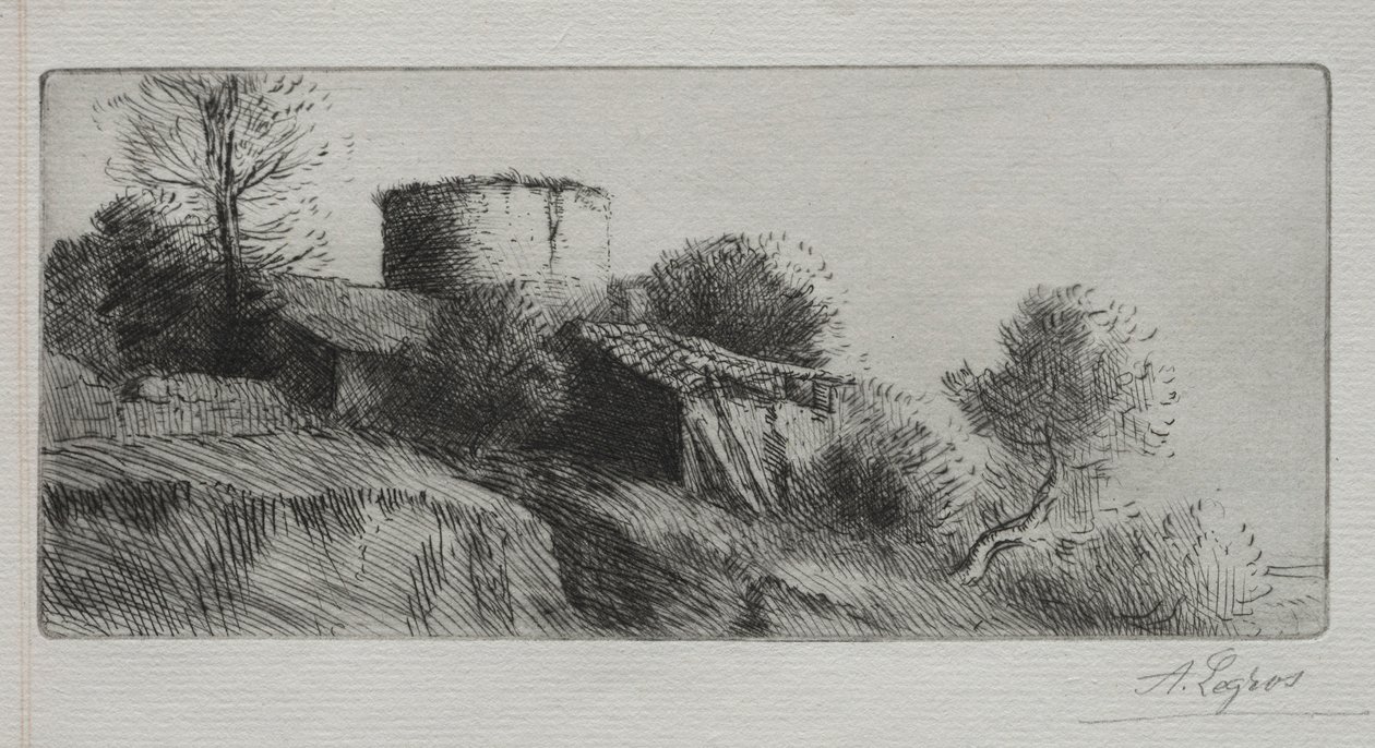 Holubí věž. od Alphonse Legros