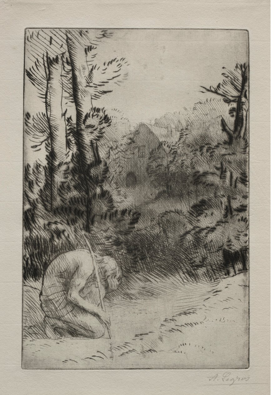 Marnotratný syn 2. deska. od Alphonse Legros