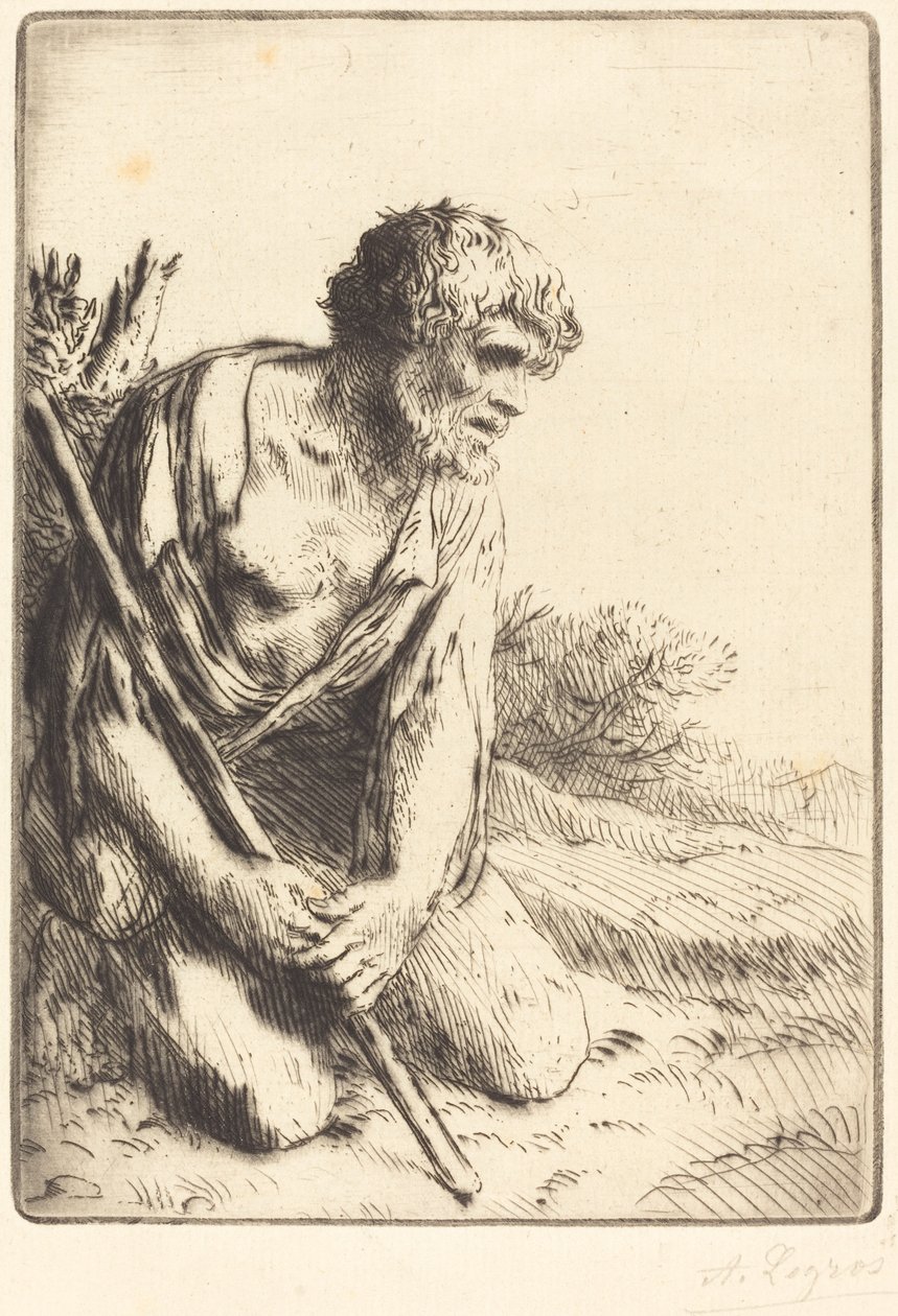 Marnotratný syn, 3. deska od Alphonse Legros