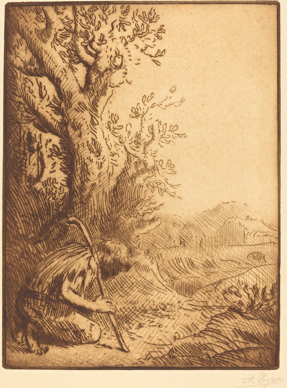 Marnotratný syn, 4. deska od Alphonse Legros