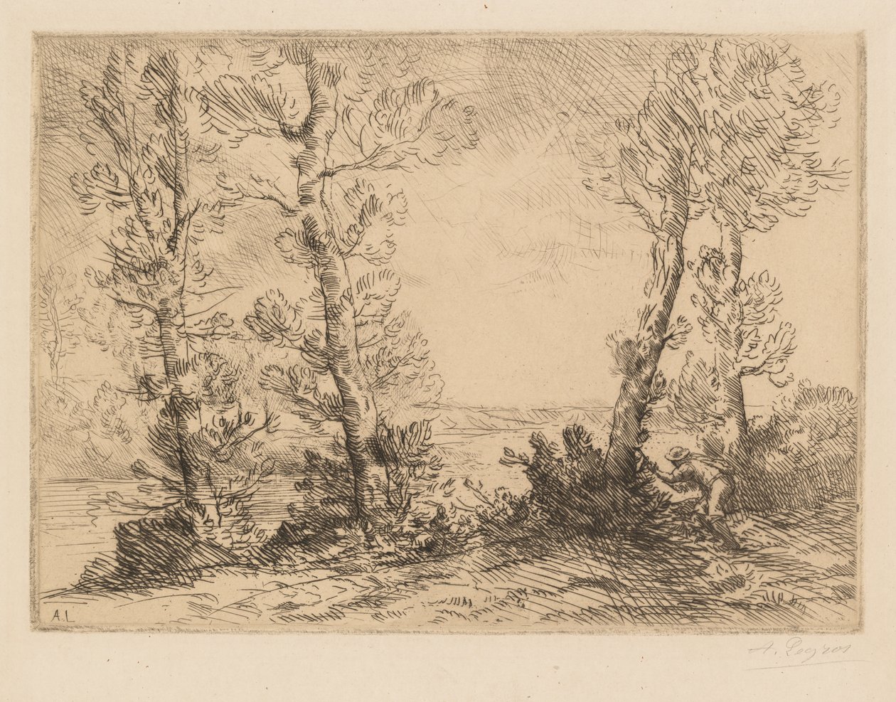 Rybář lososů od Alphonse Legros
