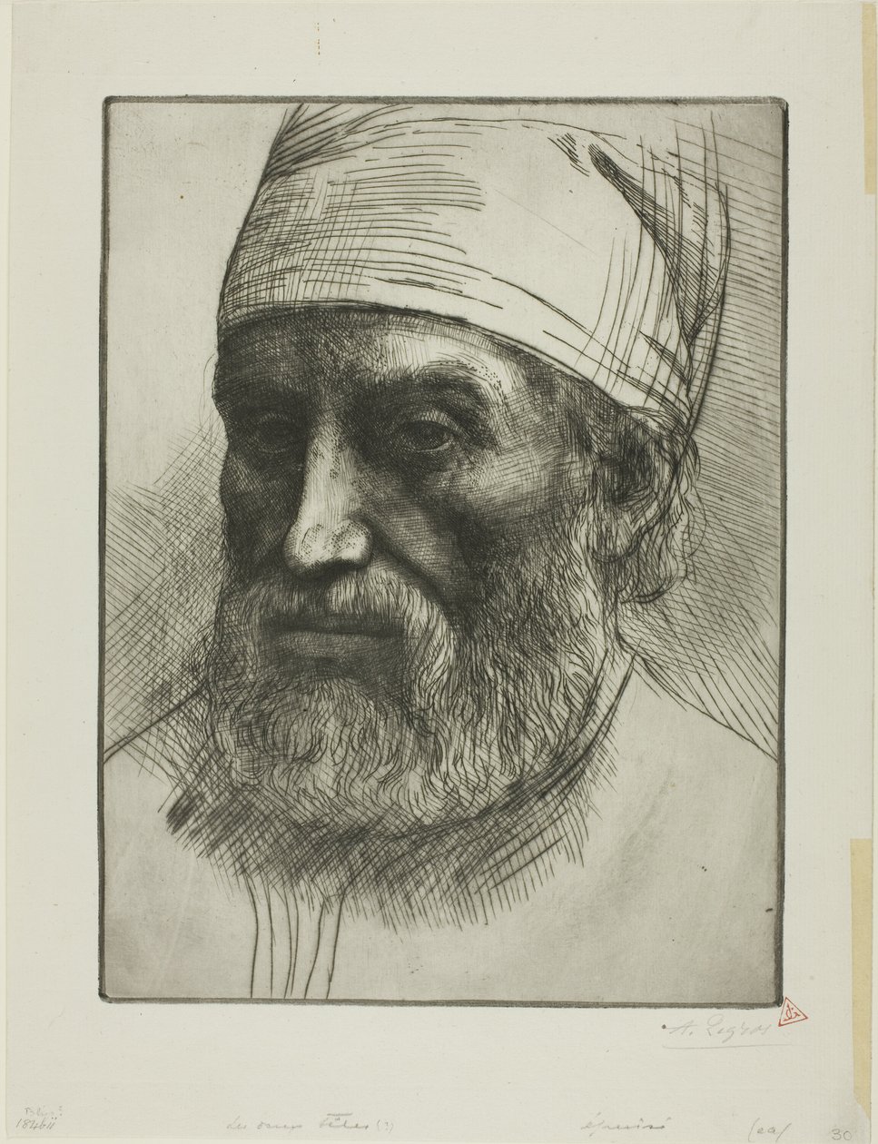 Dvě hlavy od Alphonse Legros
