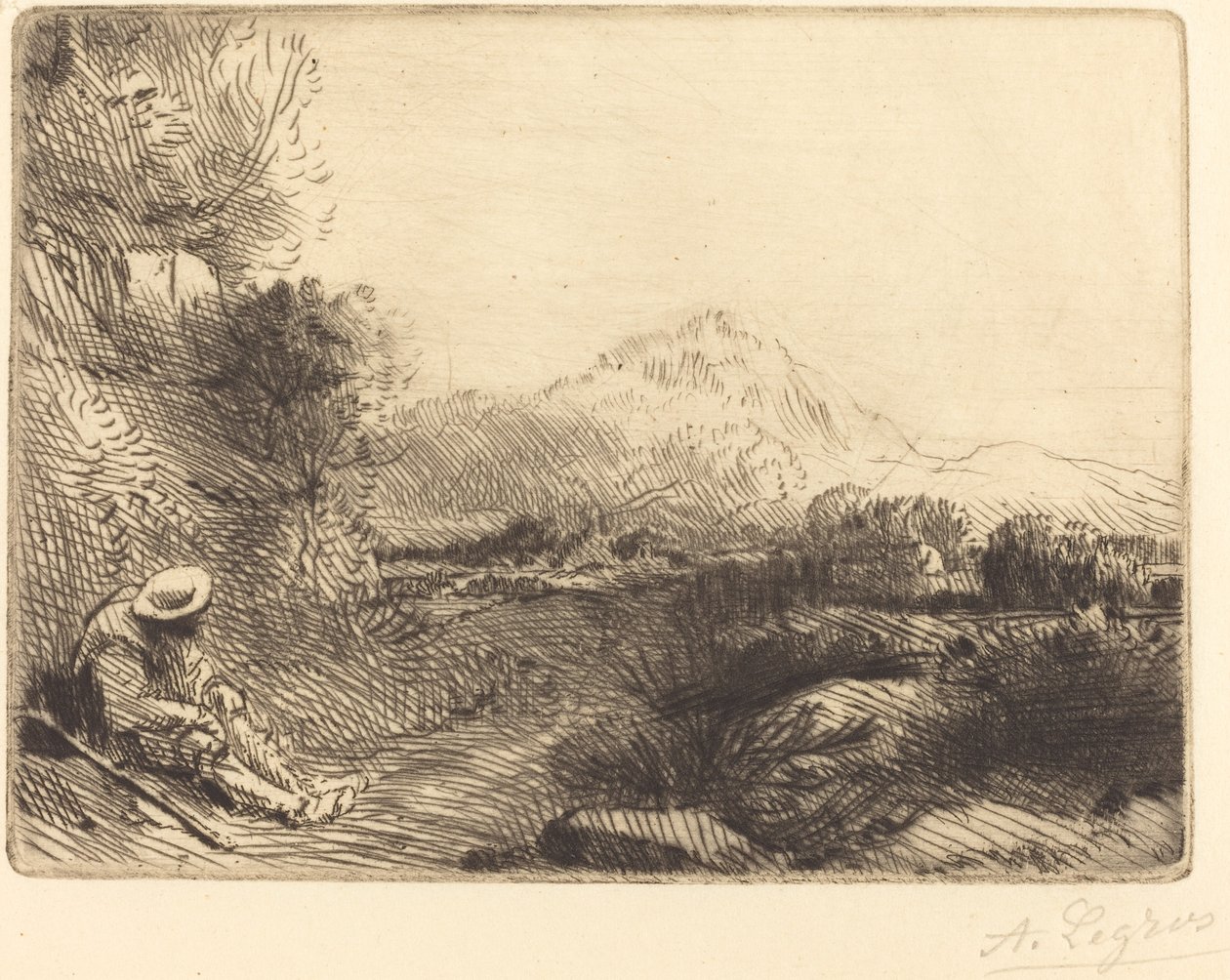Cestovatel odpočívá od Alphonse Legros