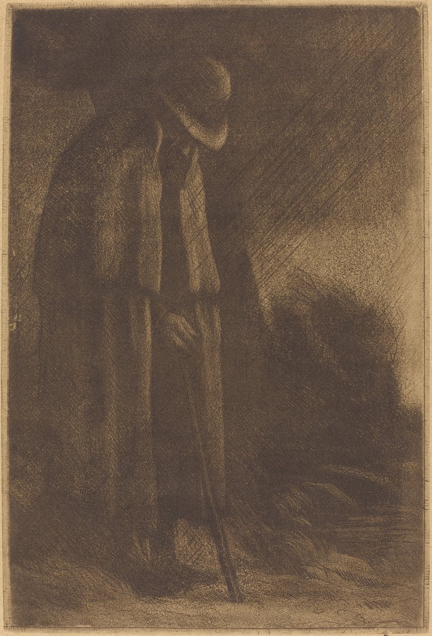 Cestovatel s úkrytem Cestovatel se ukrývá. od Alphonse Legros