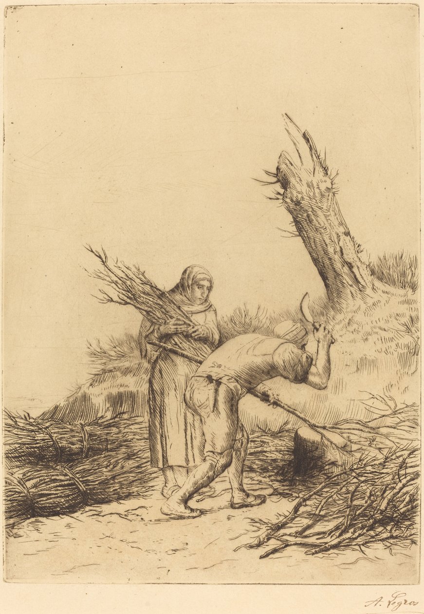 Výrobci větviček Výrobci buřtů. od Alphonse Legros