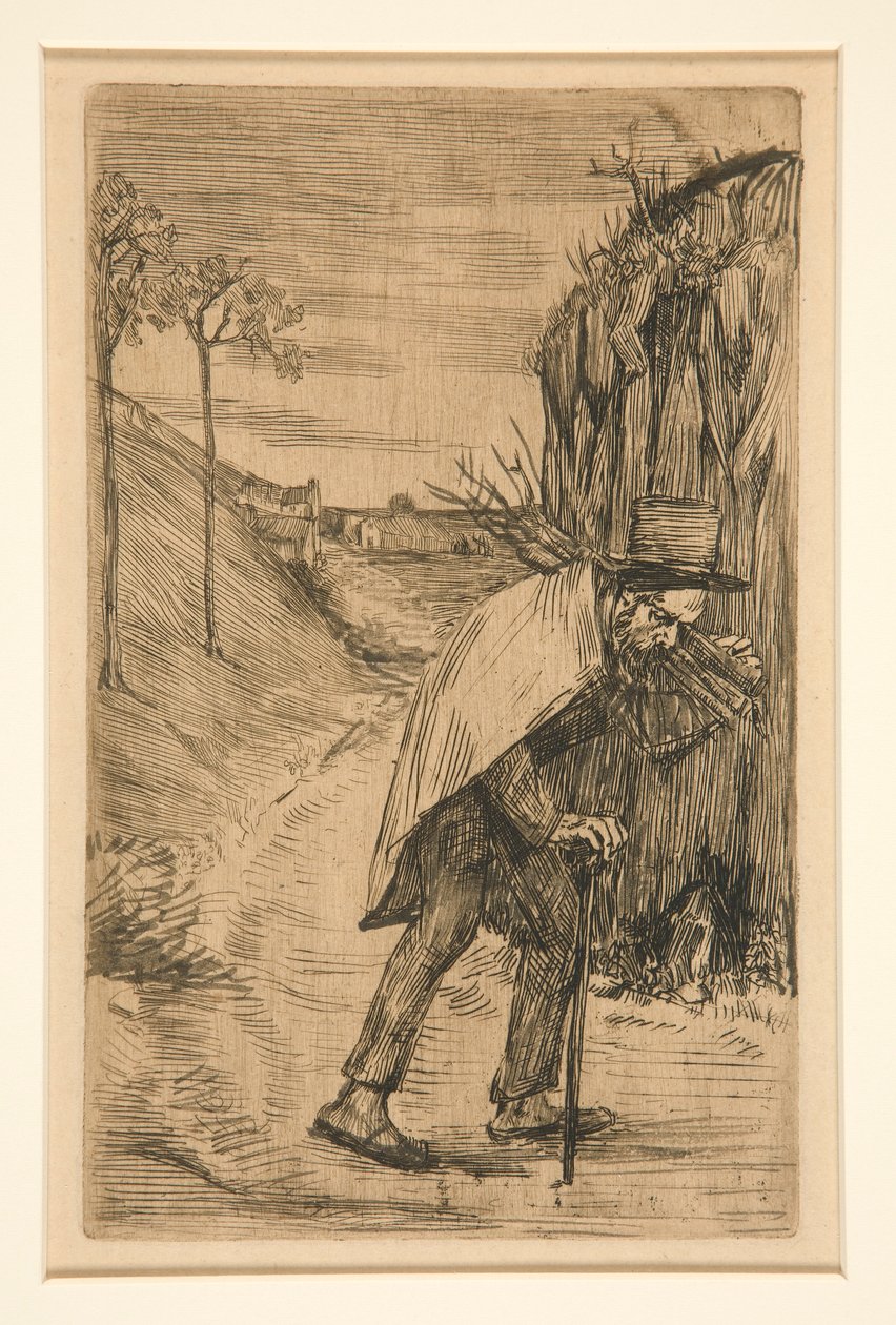 Mendiant (Žebrák) od Alphonse Legros