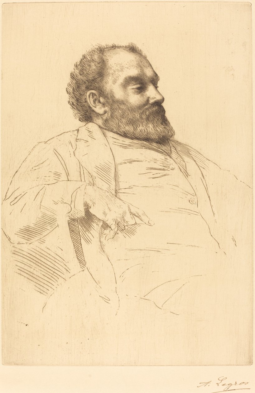 Val Prinsep, R.A. od Alphonse Legros