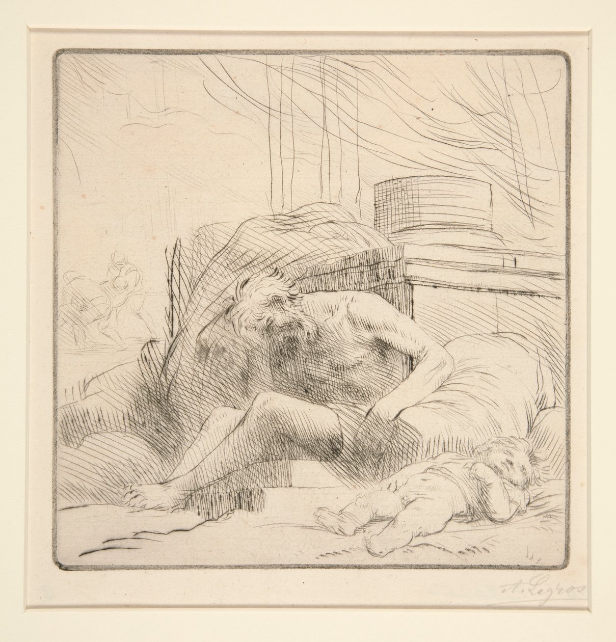 Oběť od Alphonse Legros