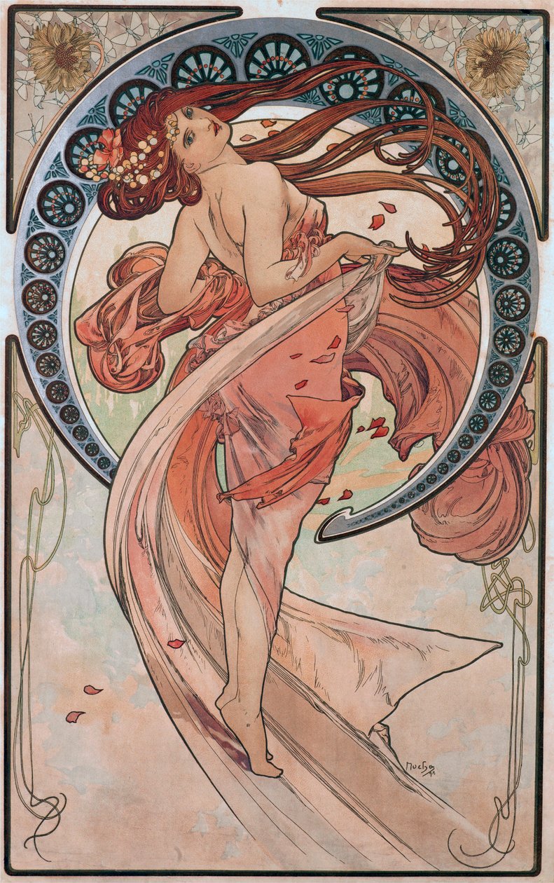 Závěsný od Alphonse Mucha