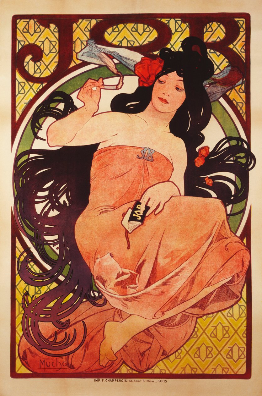 Práce od Alphonse Mucha