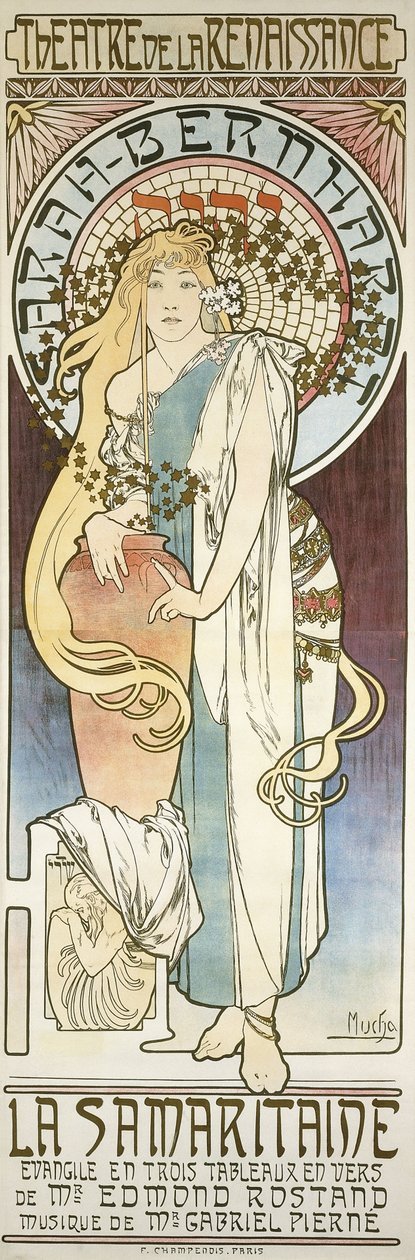 Samaritán, 1897 od Alphonse Mucha