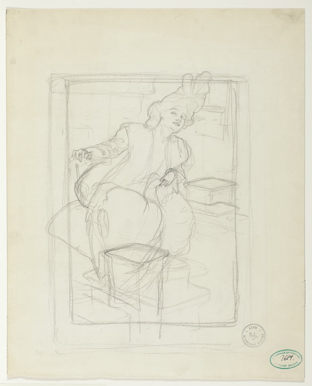 Sarah Bernhardtová od Alphonse Marie Mucha