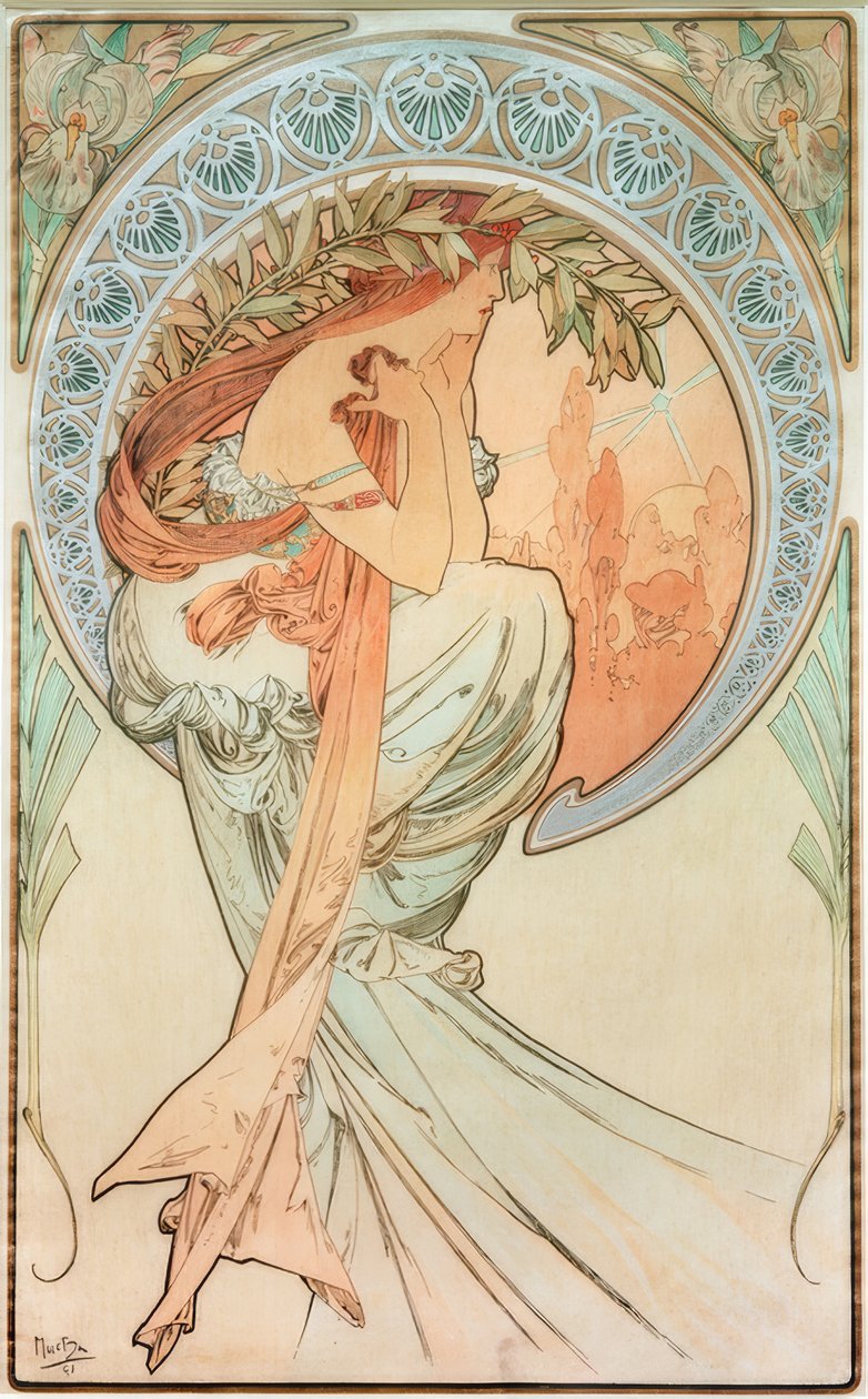 Poezie od Alphonse Mucha