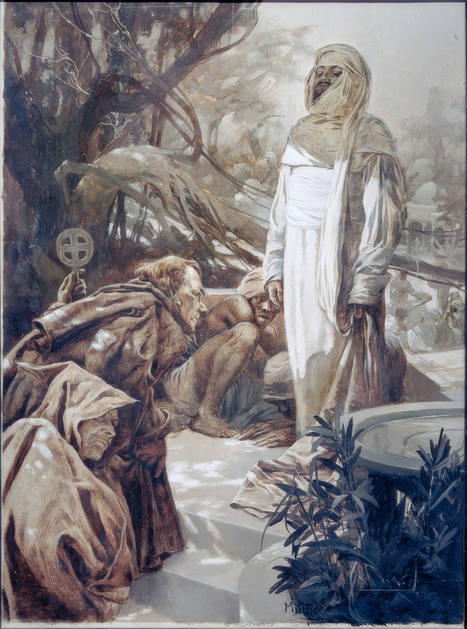 Historie Španělska, ilustrace od Alphonse Mucha