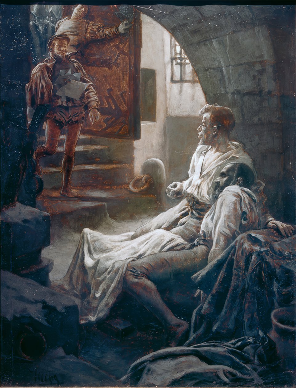 Historie Španělska, ilustrace od Alphonse Mucha
