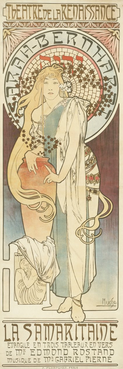 La Samaritaine, 1897 od Alphonse Mucha
