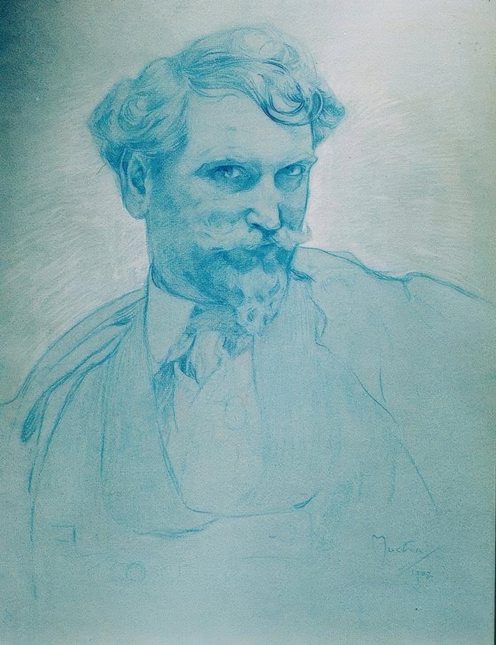 Autoportrét od Alphonse Mucha