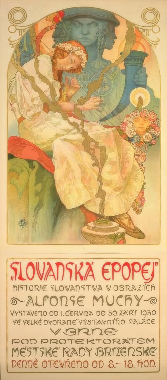 Slovanská epopej od Alphonse Mucha