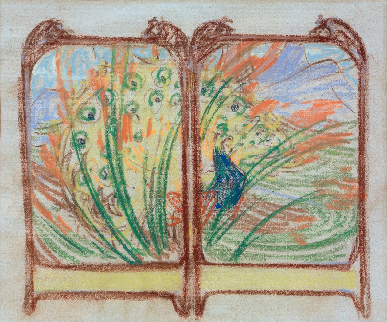 Studie pro obrazovku od Alphonse Mucha