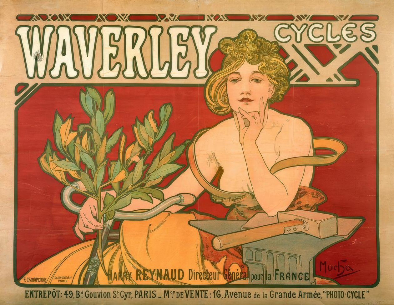 Waverleyovy cykly od Alphonse Mucha