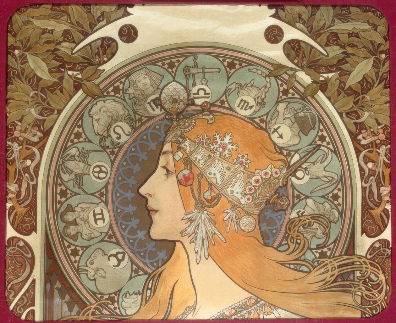Zvěrokruh od Alphonse Mucha