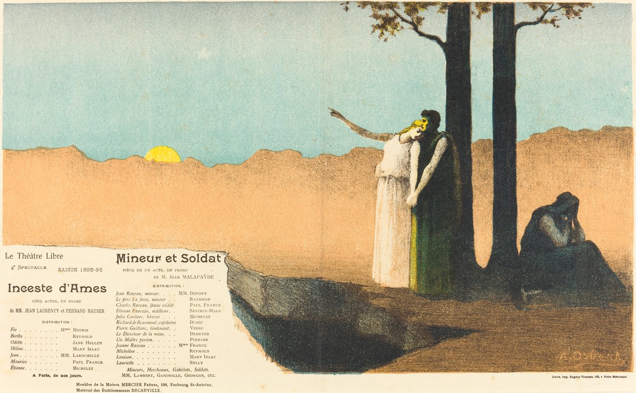 Incest duší; horník a voják od Alphonse Osbert