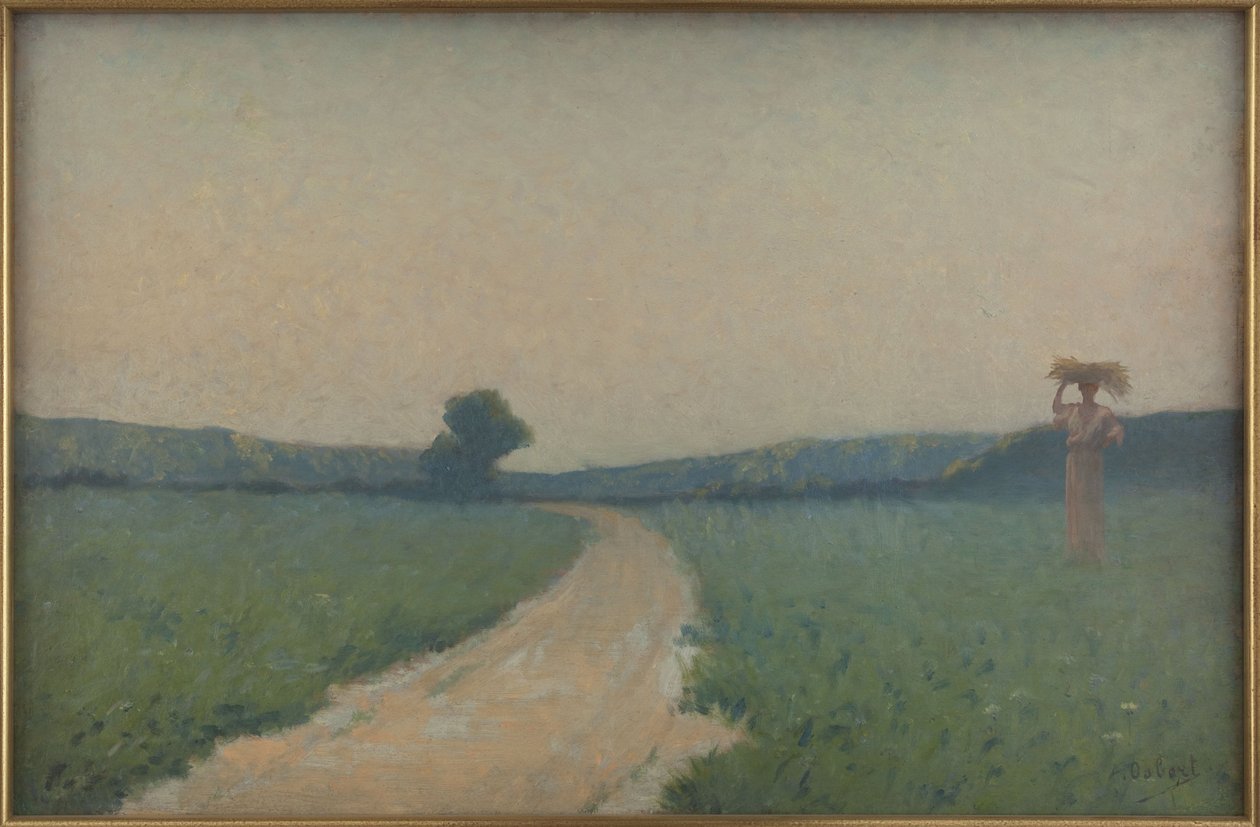 Polní cesta po ránu od Alphonse Osbert