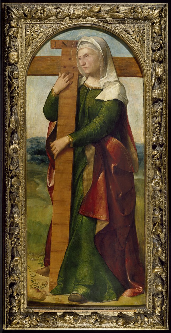 Svatá Helena, 15. století od Altobello Meloni