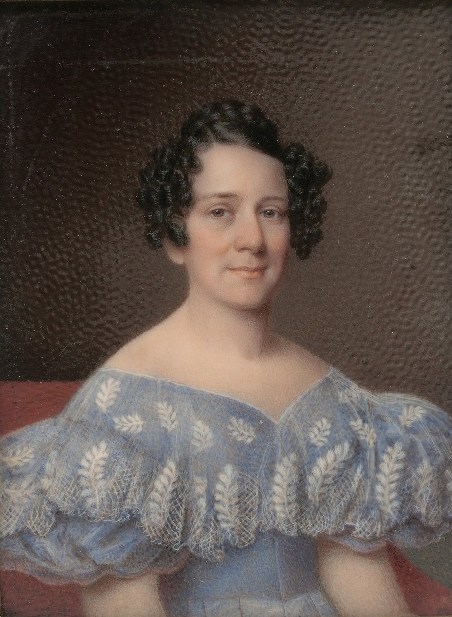 Portrét dámy, ca. 1835. od Alvan Clark